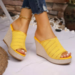Open Toe Wedge Sandals