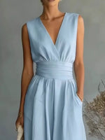 Full Size Sleeveless Wide-Leg Jumpsuit Plus Size