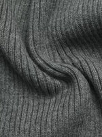Turtleneck Button-Down Cardigan