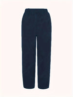 Elastic Waist Pants with Pockets