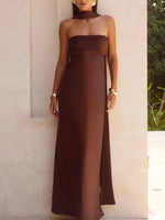 Tube Mermaid Maxi Dress