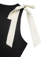 Bow Detail Sleeveless Bodysuit