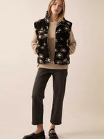 Zip Up Vest Coat with Pockets