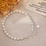 925 Sterling Silver Beaded Bracelet