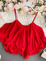 Ruffled Flowy Cami