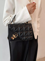 Quilted Flap Crossbody Bag