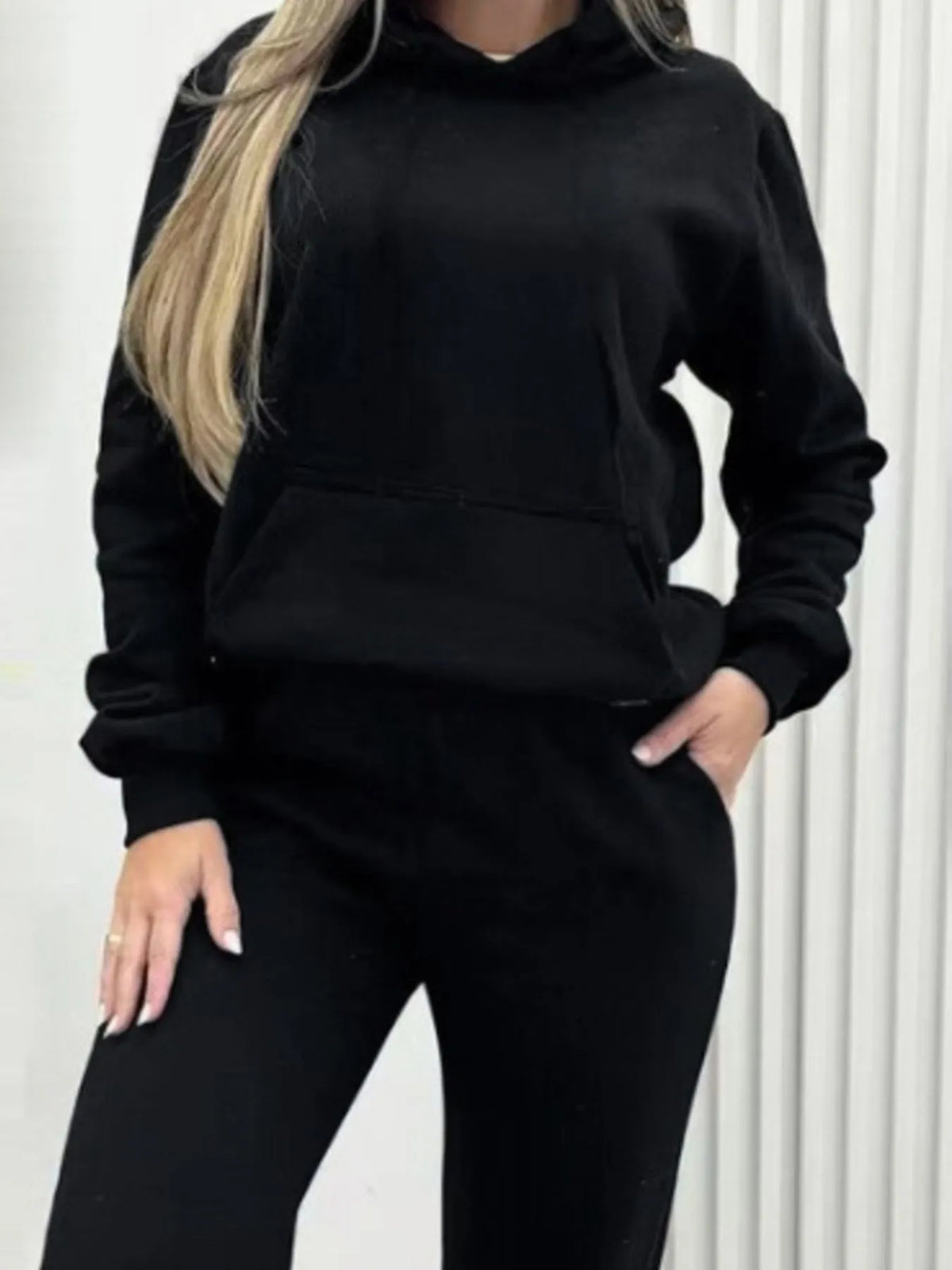 Long Sleeve Hoodie and Joggers Set
