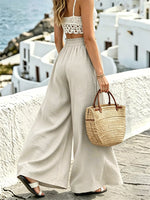 Wide Leg Drawstring Pants