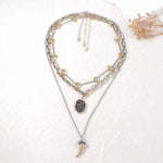 3 Piece Chain Pendant Necklace