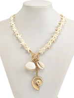Starfish Shell Pendant Necklace
