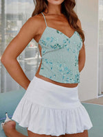 Crisscross Back V-Neck Cami