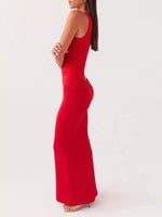 Full Size One-Shoulder Top and Maxi Skirt Set Plus Size