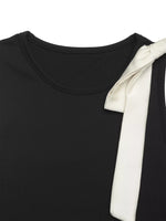 Bow Detail Sleeveless Bodysuit