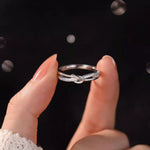 925 Sterling Silver Knot Ring