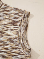 Western Horseshoe Knit Sweater Vest
