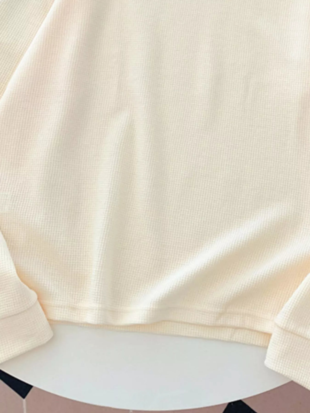 Crew Neck Long Sleeve Sweatshirt
