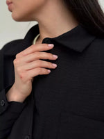 Button Up Long Sleeve Shirt and Pants Set