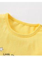 Children's Unicorn Graphic Ruffle Hem T-Shirt
