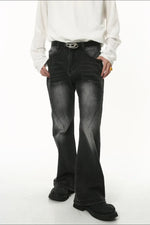 Washed Jeans with Pockets