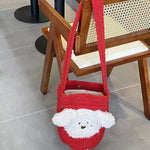 Cute Dog Plush Crossbody Bag