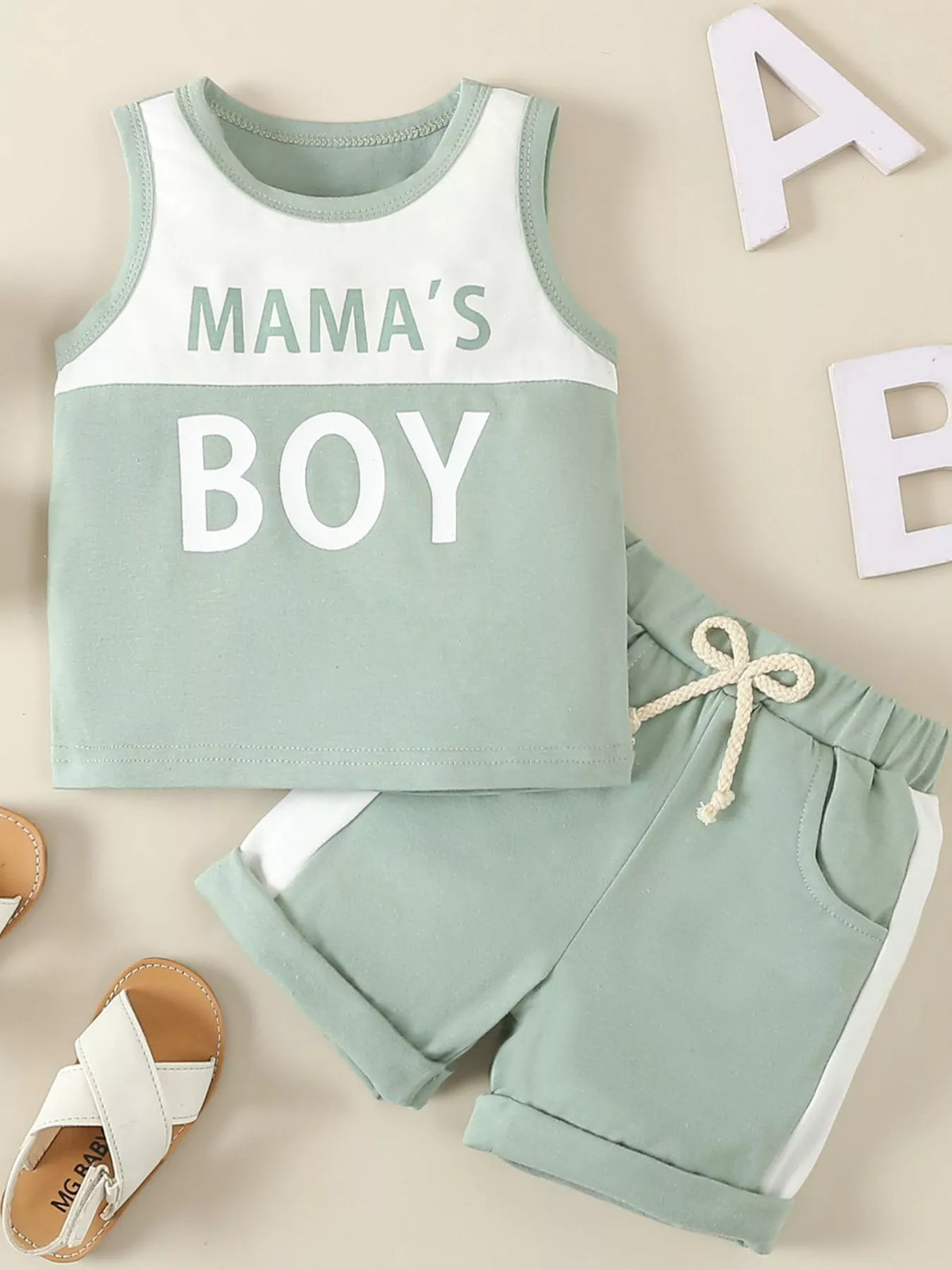 Children's Tank Top and Shorts Set