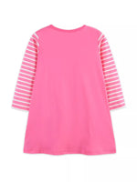 Children's Embroidered Long Sleeve Dress
