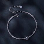 925 Sterling Silver Zircon Bracelet