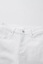 High-Waisted Straight Leg Jeans