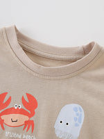 Children's Ocean Graphic Short Sleeve Tee