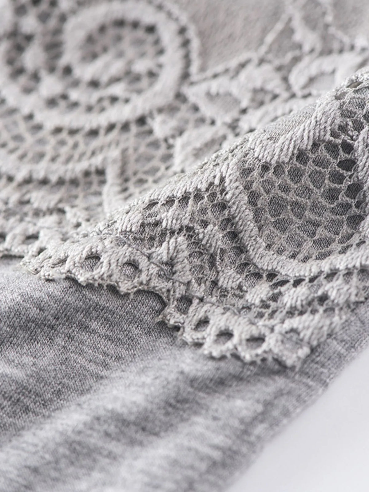 Lace Detail Square Neck Tank