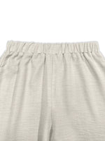 Ruffle Sleeve Shirt and Pants Set