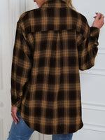 Casual Plaid Button Up Shirt
