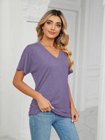 V-Neck Short Sleeve T-Shirt