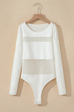 Round Neck Long Sleeve Bodysuit