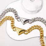 Alloy Geometric Necklace