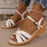 Open Toe Wedge Sandals