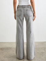 Low Rise Flare Leg Jeans
