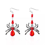 Halloween Spider Dangle Earrings