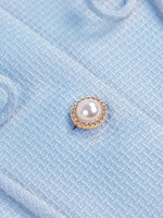 Bow Detail Cropped Outerwear