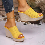 Open Toe Wedge Sandals