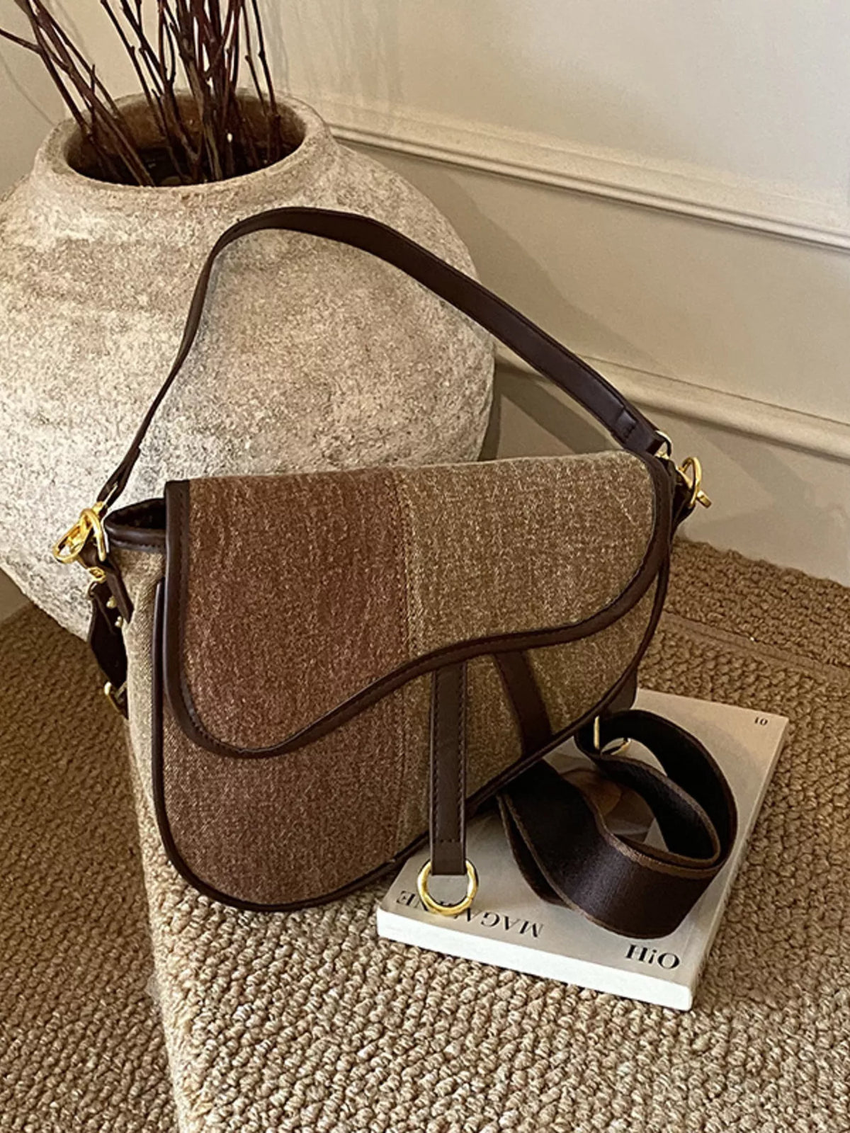 Adjustable Strap Crossbody Bag