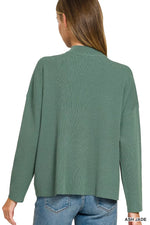 Zenana Viscose Sweater Top & Pants Set