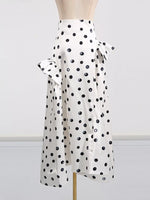 Polka Dot Ruffle Skirt