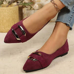 Point Toe Flats Slip-Ons