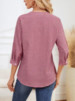 Button-Down Notched Shirt