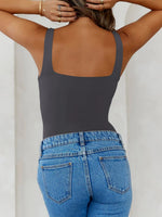 Solid Color Wide Strap Cami