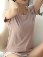 Round Neck Short Sleeve T-Shirt
