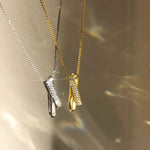 925 Sterling Silver Zircon Pendant Necklace