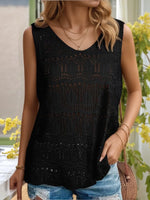 Crochet Sleeveless Sweater Vest