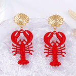 18K Gold-Plated Stainless Steel Drop Earrings